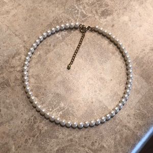 pearl choker necklace